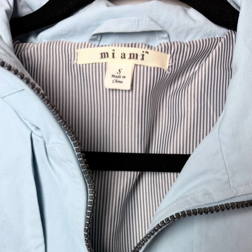 Miami Size Small Baby‎ Blue Windbreaker (C)